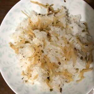 簡単☆美味い☆新生姜の炊き込みご飯